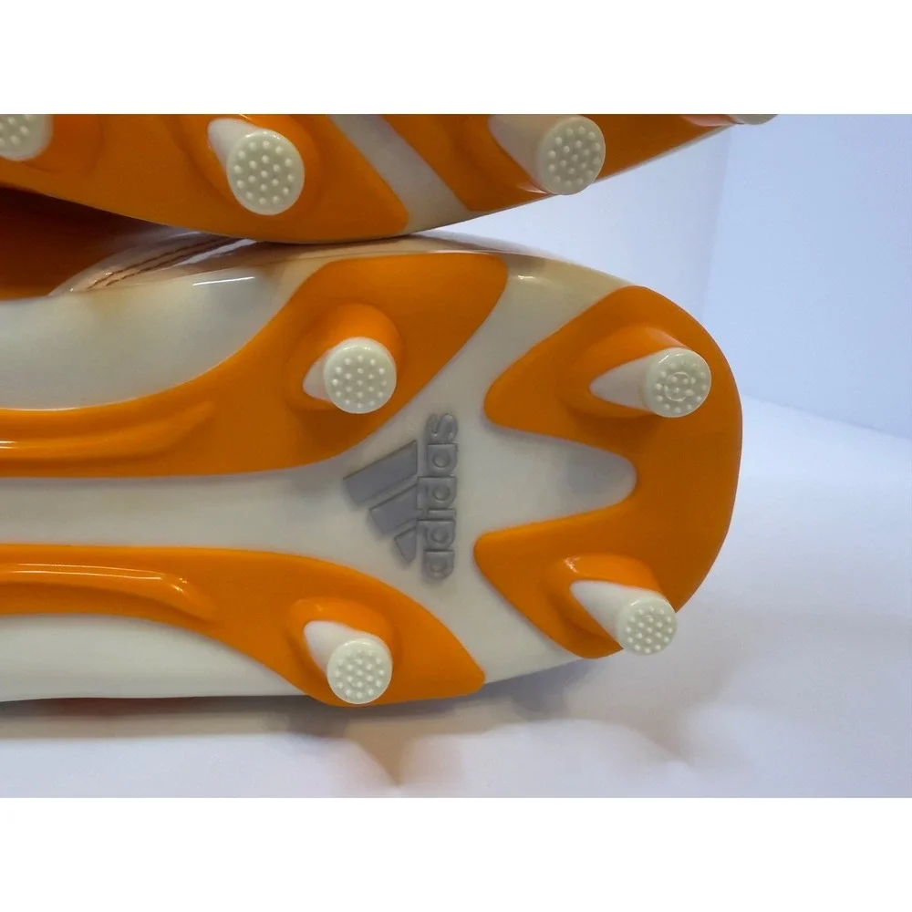 Adidas Malice Fly Cleats Football Size 13 Orange & White